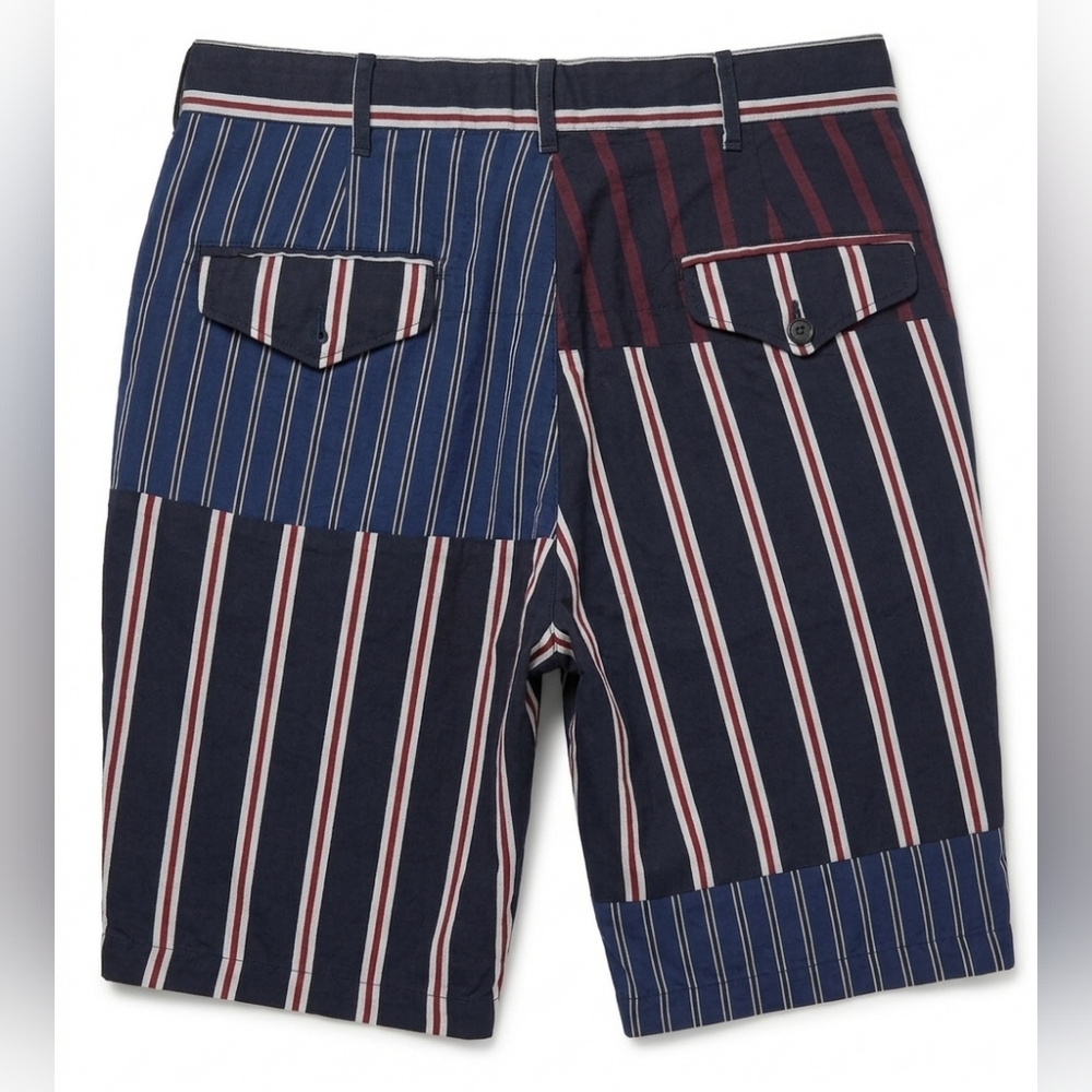 New Engineered Garments New York Patchwork Stripe… - image 7